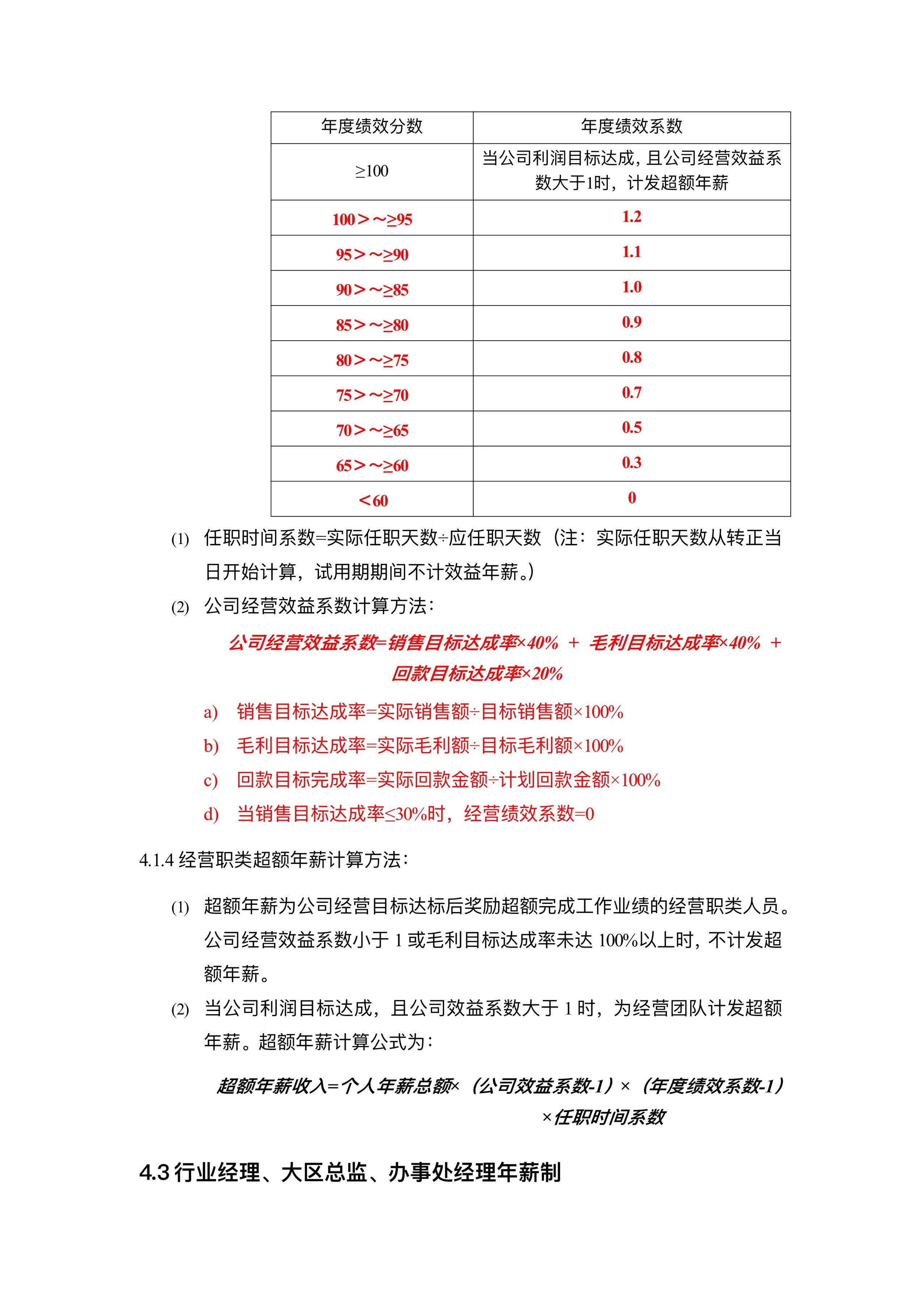 胖东来员工工资细化表