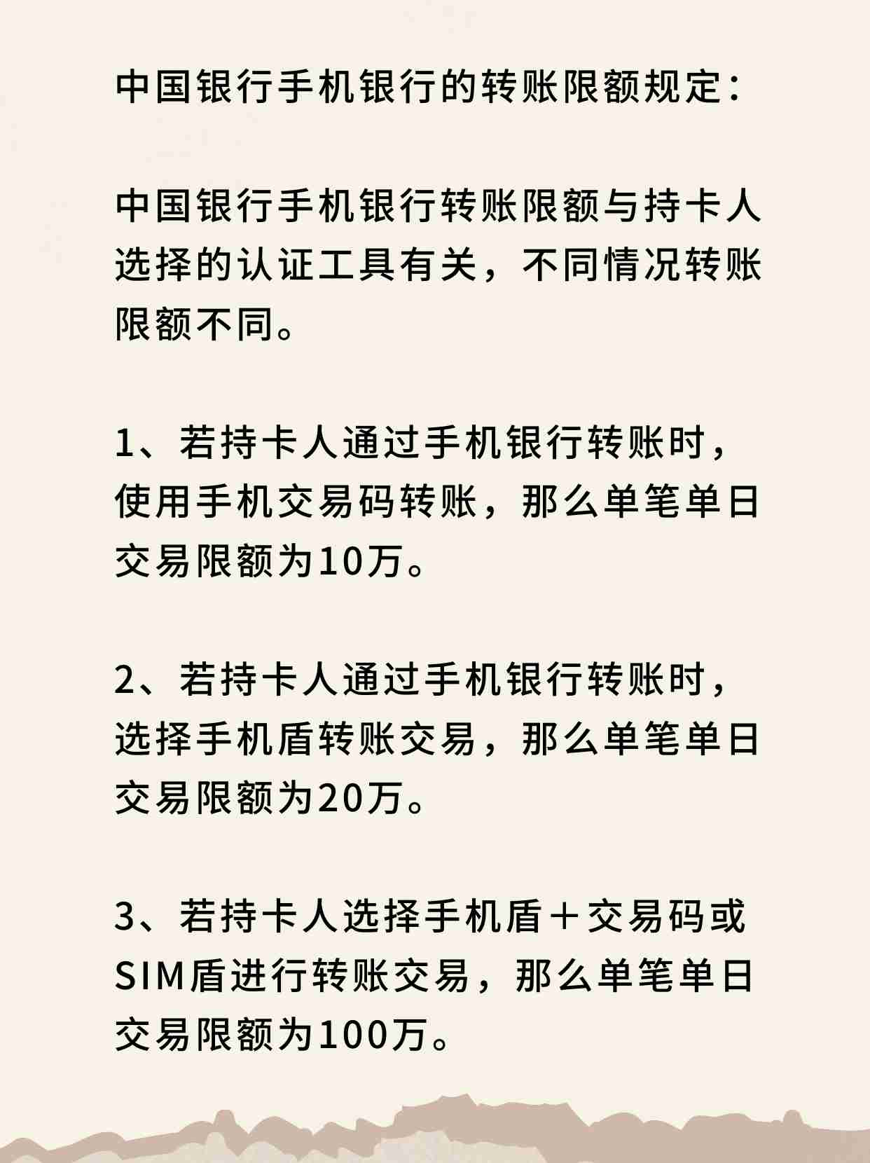 手机银行转账交易限额调整背后的原因与考量