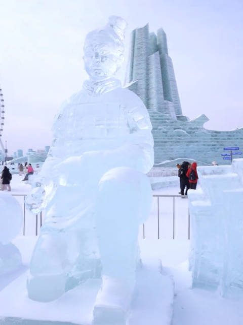 尔滨冰马俑，一场冰雪奇缘的盛大安排