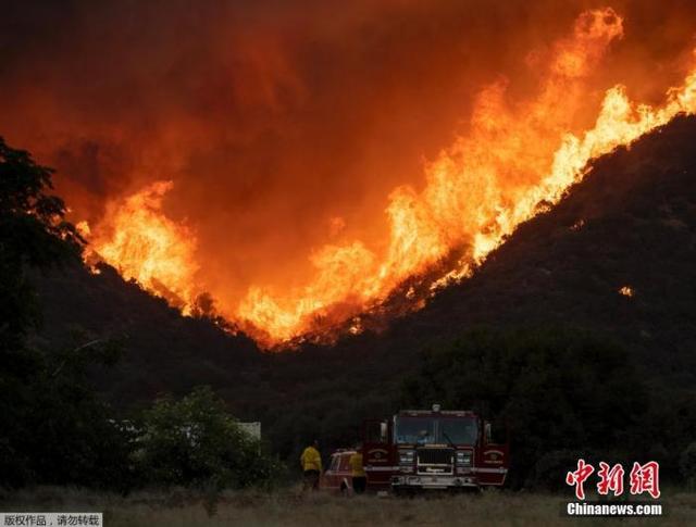 中国网友问山火，美消防员说管理差