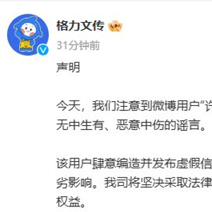 格力辟谣董明珠被停职审查，真相背后的故事