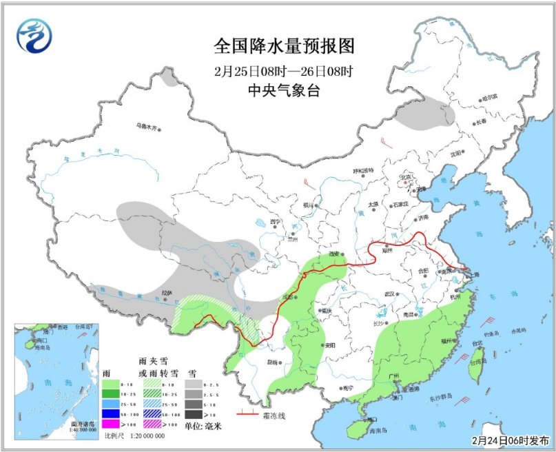 中东部地区气温骤降，迎接秋冬季节的冷意