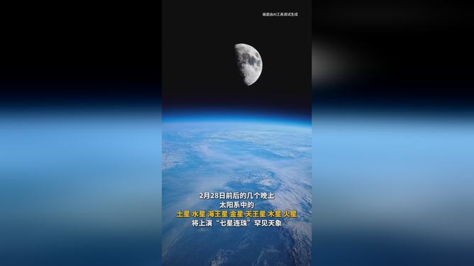 揭秘天文奇观，2月28日七星连珠震撼登场，你准备好了吗？